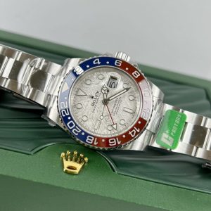 Đồng Hồ Rolex GMT Master II Chế Tác Mặt Số Thiên Thạch Xưởng C+ 40mm (4)