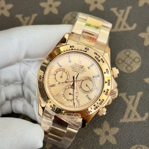 Đồng Hồ Rolex Nam Dây Kim Loại Máy Cơ Nhật Daytona Fake 40mm (6)