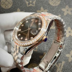 Đồng Hồ Rolex Nam Đính Đá Fake Máy Cơ Nhật Automatic 38-41mm (6)