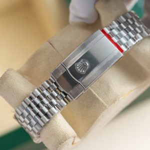 Đồng Hồ Rolex Nam Rep 11 Mặt Xanh Dương Đính Đá Xưởng Clean 126234 36mm (1)