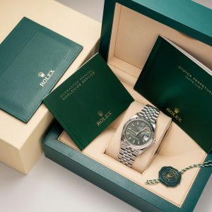 Đồng Hồ Rolex Rep 11 Mặt Số Cây Lá Cọc Dạ Quang Xưởng Clean 126234 36mm (1)