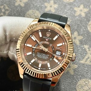 Đồng Hồ Rolex Sky Dweller Máy Cơ Nhật Fake Mặt Chocolate 40mm (6)