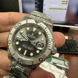 Đồng Hồ Rolex Yacht Master 126622 Chế Tác Mặt Xám Xưởng Clean 40mm (9)