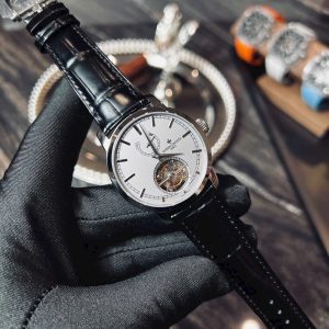 Đồng Hồ Vacheron Constantin Chế Tác Tourbillon Nam Dây Da 42mm (1)