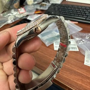 Replica Rolex Watch Datejust 126281 Sliver Fluted Dial VS Factory 36mm (1)