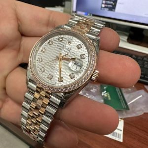 Replica Rolex Watch Datejust 126281 Sliver Fluted Dial VS Factory 36mm (1)
