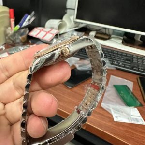 Rolex Replica Watches DateJust 126231 Gray Fluted Dial VS Factory 36mm (1)