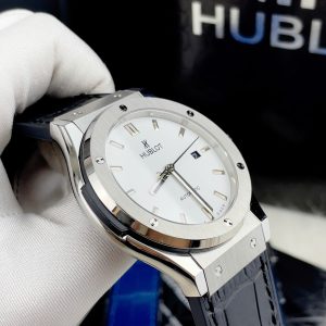 Đồng Hồ Hublot Classic Fusion Fake Máy Cơ Automatic Nhật Mặt Trắng 38-42mm (2)