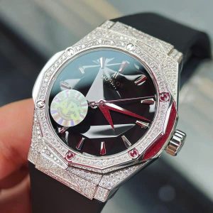 Đồng Hồ Hublot Orlinski Đính Full Đá Moissanite Hong Kong APS 40mm (7)