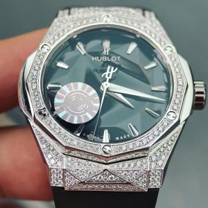 Đồng Hồ Hublot Orlinski Đính Full Đá Moissanite Hong Kong APS 40mm (7)