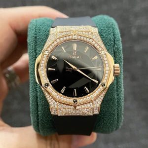 Đồng Hồ Hublot Orlinski King Gold Đính Đá Moissanite Hong Kong APS 40mm (7)