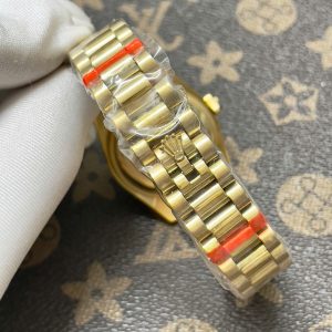 Đồng Hồ Nữ Rolex Fake Máy Nhật Automatic DateJust Màu Vàng 31mm (7)