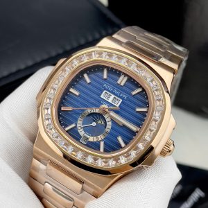 Đồng Hồ Patek Philippe Automatic Nhật Nautilus 5726 Đính Đá Fake 41mm (1)