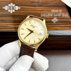 Đồng Hồ Patek Philippe Fake Cao Cấp Máy Thụy Sỹ Xưởng GR Calatrava 5227 39mm (1)