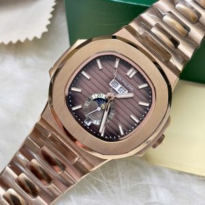 Đồng Hồ Patek Philippe Fake Máy Nhật Nautilus 5726 Mặt Nâu Cafe 41mm (8)