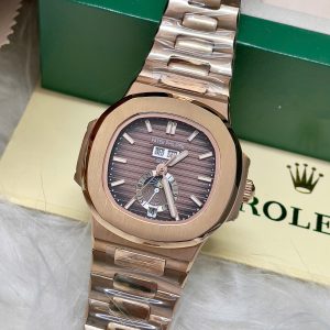 Đồng Hồ Patek Philippe Fake Máy Nhật Nautilus 5726 Mặt Nâu Cafe 41mm (8)