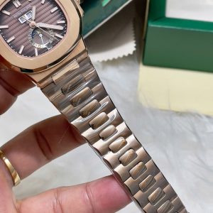 Đồng Hồ Patek Philippe Fake Máy Nhật Nautilus 5726 Mặt Nâu Cafe 41mm (8)