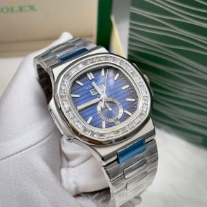 Đồng Hồ Patek Philippe Máy Cơ Nhật Nautilus 5726 Nam Đính Đá 41mm (5)