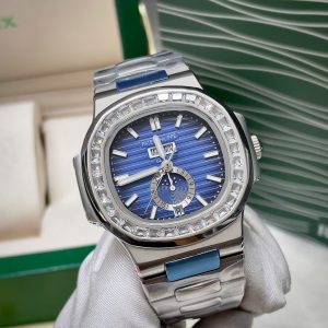 Đồng Hồ Patek Philippe Máy Cơ Nhật Nautilus 5726 Nam Đính Đá 41mm (5)