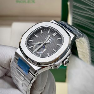 Đồng Hồ Patek Philippe Nam Máy Cơ Nhật Nautilus 5726 Fake Mặt Xám 41mm (6)