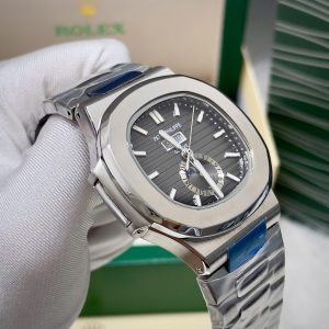 Đồng Hồ Patek Philippe Nam Máy Cơ Nhật Nautilus 5726 Fake Mặt Xám 41mm (6)