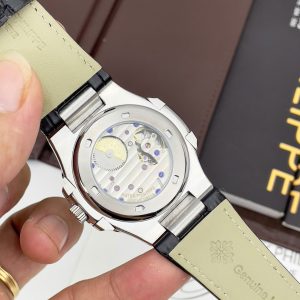 Đồng Hồ Patek Philippe Nautilus 5724 Màu Đen Fake Máy Nhật 40mm (1)