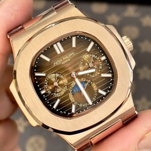 Đồng Hồ Patek Philippe Nautilus 5740 Máy Cơ Nhật Mặt Số Nâu 41mm (8)
