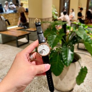 Đồng Hồ Rolex Cellini Replica Cao Cấp Mặt Trắng Dây Da MKS 39mm (1)