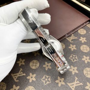 Đồng Hồ Rolex DateJust Fake Máy Cơ Nhật Mặt Xanh Đính Đá 38-41mm (3)