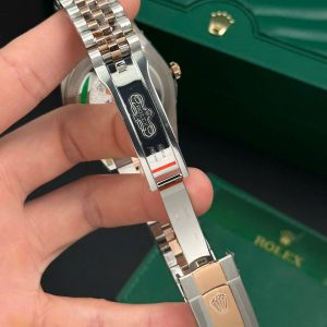 Đồng Hồ Rolex Nam Rep 11 DateJust Mặt Số Nâu Chocolate Clean 41mm (7)