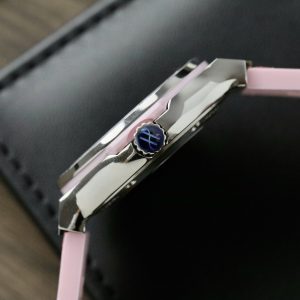 Đồng Hồ Hublot Classic Fusion Nữ Đính Moissanite Mặt Xà Cừ Hồng 33mm (1)