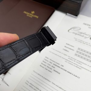 Đồng Hồ Hublot Nam Dây Cao Su Màu Đen Fake Máy Cơ Tự Động 38-42mm (8)