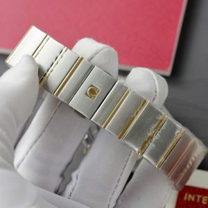 Đồng Hồ Omega Constellation Demi Gold Nam Dây Thép Fake Máy Thụy Sỹ 38mm (9)