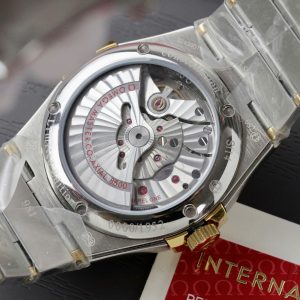 Đồng Hồ Omega Constellation Demi Gold Nam Dây Thép Fake Máy Thụy Sỹ 38mm (9)