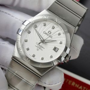 Đồng Hồ Omega Constellation Nam Dây Kim Loại Fake Cao Cấp 38mm (2)