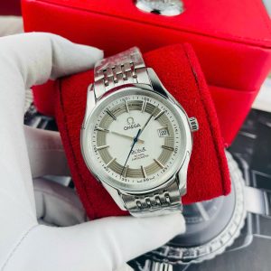 Đồng Hồ Omega De Ville Fake Cao Cấp Máy Cơ Automatic Nhật Dây Thép 40mm (1)