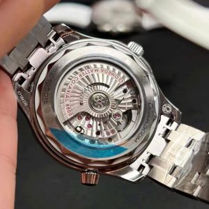 Đồng Hồ Omega Seamaster CO‑AXIAL Mặt Xám Viền Gốm Xanh VSF 42mm (2)