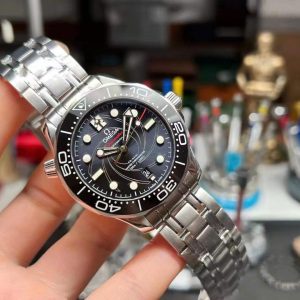 Đồng Hồ Omega Seamaster Diver 300M James Bond Rep Cao Cấp Nhất 42mm (10)