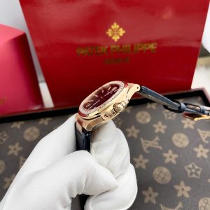 Đồng Hồ Patek Philippe Fake Máy Cơ Nhật Nautilus 5723 Đính Đá 40mm (7)