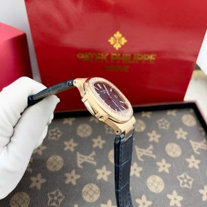 Đồng Hồ Patek Philippe Fake Máy Cơ Nhật Nautilus 5723 Đính Đá 40mm (7)