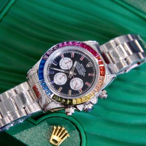 Đồng Hồ Rolex Fake Máy Nhật Automatic Nam Daytona Rainbow 40mm (1)
