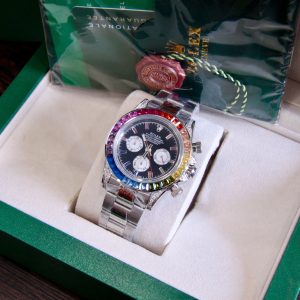 Đồng Hồ Rolex Fake Máy Nhật Automatic Nam Daytona Rainbow 40mm (1)