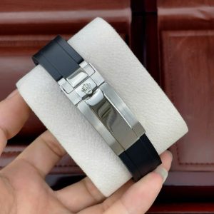 Đồng Hồ Rolex Máy Nhật Fake Cao Cấp Yacht Master Màu Đen 40mm (1)