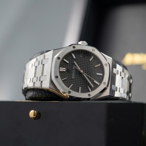 Đồng Hồ Audemars Piguet Rep 11 Royal Oak 15500ST Mặt Xám Xưởng APS 41mm