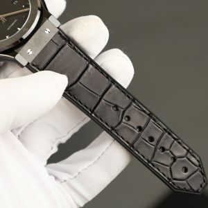 Đồng Hồ Hublot Chế Tác Vỏ Gốm Đen Ceramic Máy Tinh Chỉnh SW300 42mm (9)