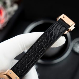 Đồng Hồ Hublot Classic Fusion King Gold Màu Đen Nữ Rep 11 Thuỵ Sỹ 33mm (1)