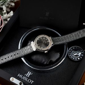 Đồng Hồ Hublot Classic Fusion Titanium Replica Cao Cấp Nữ Máy Thuỵ Sỹ 33mm (9)