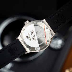 Đồng Hồ Hublot Classic Fusion Titanium Replica Cao Cấp Nữ Máy Thuỵ Sỹ 33mm (9)