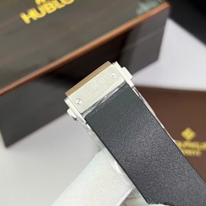 Đồng Hồ Hublot Orlinski Nam Đính Đá Dây Cao Su Màu Đen Máy Cơ Nhật 44mm (1)