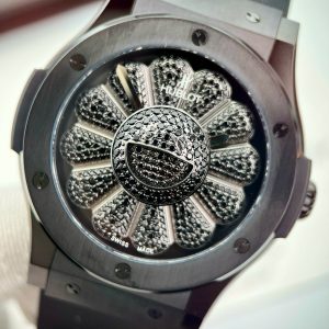 Đồng Hồ Hublot Takashi Murakami Replica Cao Cấp Nhất Màu Đen 44mm (8)